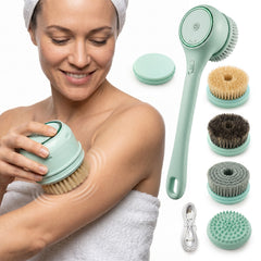 Electric Dry Brushing Body Brush for Lymphatic Drainage