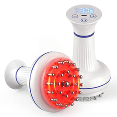 Lymphatic Drainage Cellulite Massager: 4-in-1 Electric Gua Sha Meridian Brush