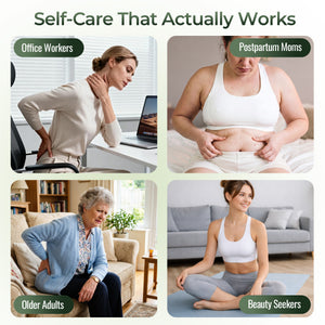 Lymphatic Drainage Cellulite Massager: 4-in-1 Electric Gua Sha Meridian Brush